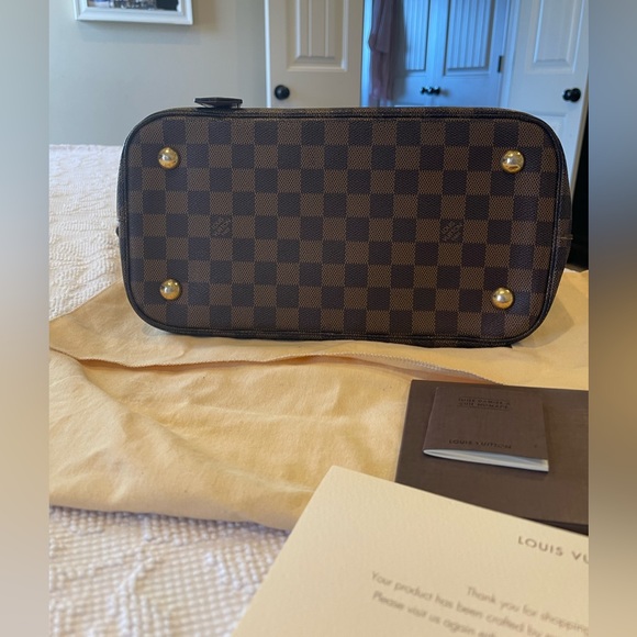 SOLD Louis Vuitton Damier Ebene Belmont Tote - Picture 9 of 10